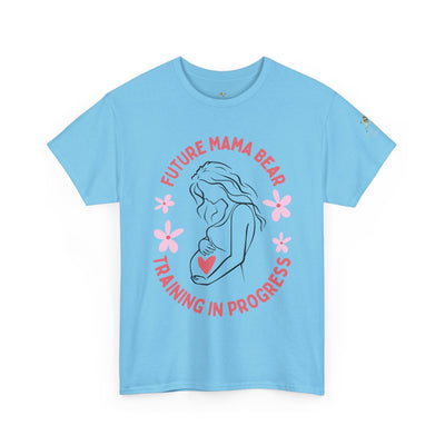 Maternity T-Shirt, Future Mama Bear, Training in Progress, Pregnancy Announcement Shirt, Baby Shower Gift, Gender Reveal Top, Mother's Day - NOTALIFY