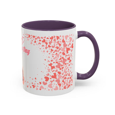 Cute Hearts Mug – Mother's Day Gift for Mom, Tea & Coffee Cup