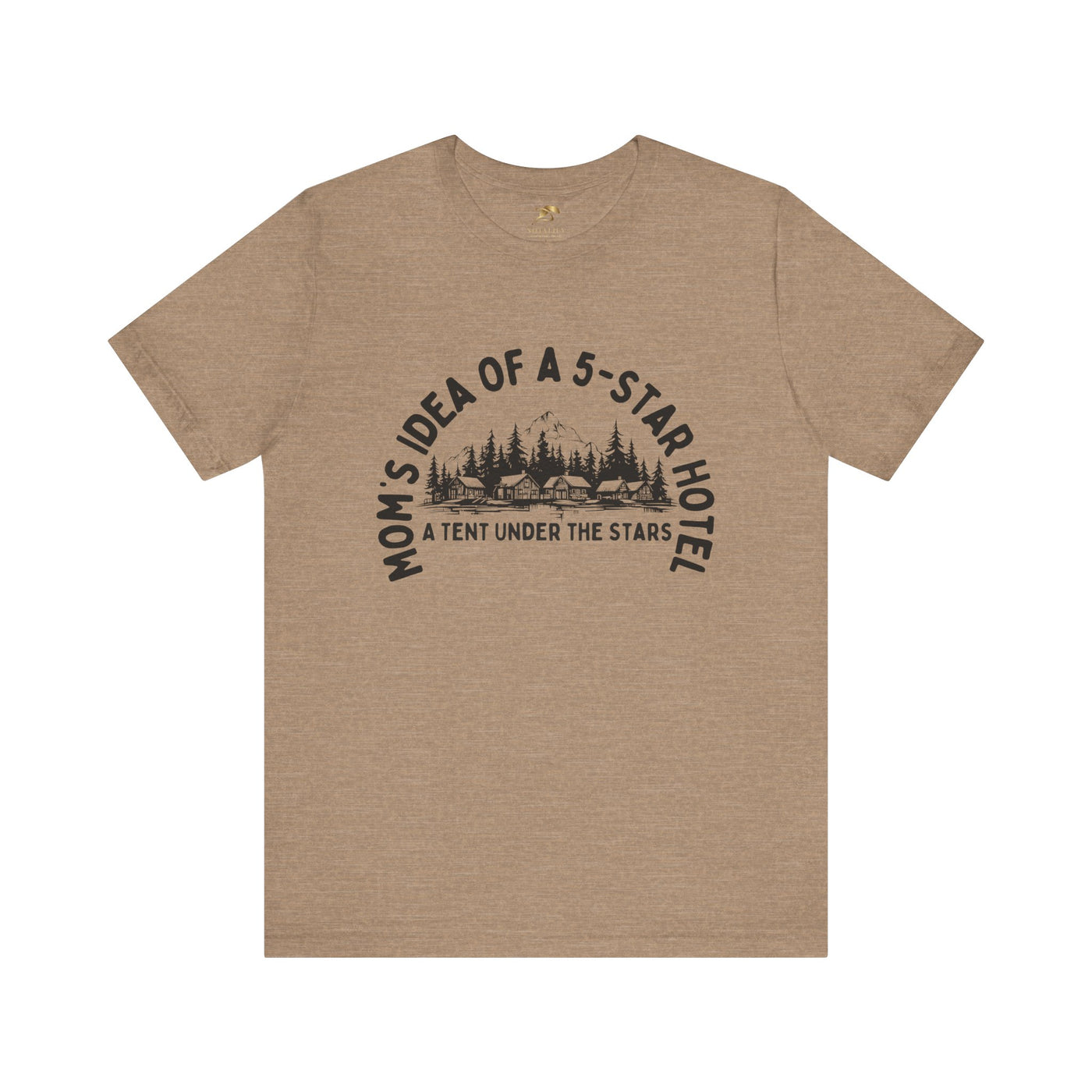 Nature Lover Unisex Tee, Mom's 5-Star Hotel Camping Shirt, Adventure Apparel, Family Camping Gear, Fun Outdoor Gift, Comfortable Shirts, MOM - NOTALIFY