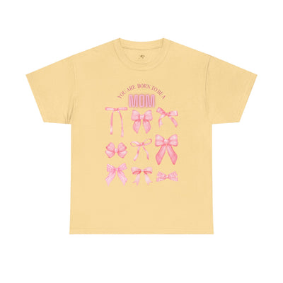 Cute Mom Tee, Personalized Mother Shirt, Family Gift, Mom Life Top, Mother's Day Present, Mommy Birthday Shirt - NOTALIFY