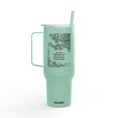 Floral Insulated Tumbler, Custom Drinkware for Moms - Personalized 40oz Gift for Birthdays, Mother's Day, Special Occasions, Engraving - NOTALIFY