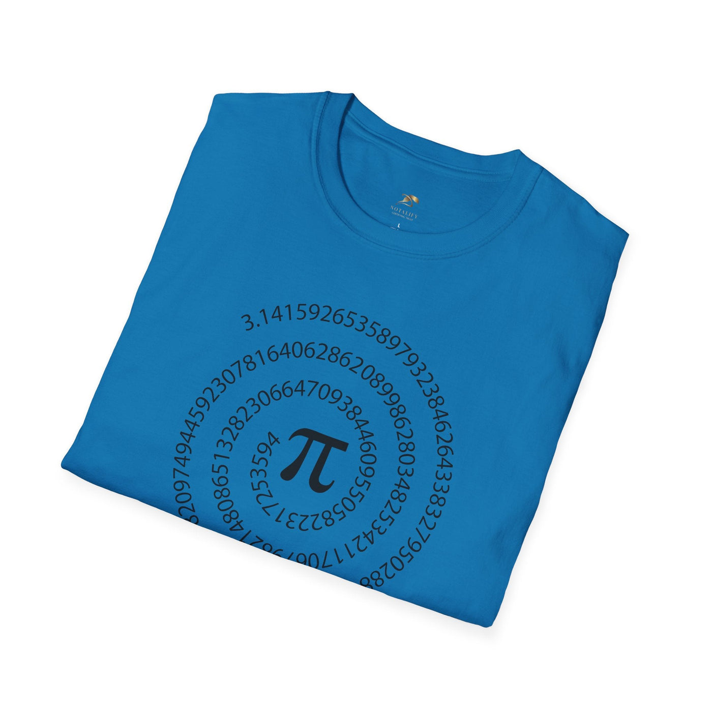 Pi Day Unisex Softstyle T-Shirt, Math Geek Gift, Irrationally Awesome 