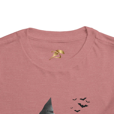 NOTALIFY Boo Halloween Gnome-CAT Toddler T-Shirt | Cute Fall Tee with Candy Bucket | Soft Cotton Short Sleeve | Spooky Outfit