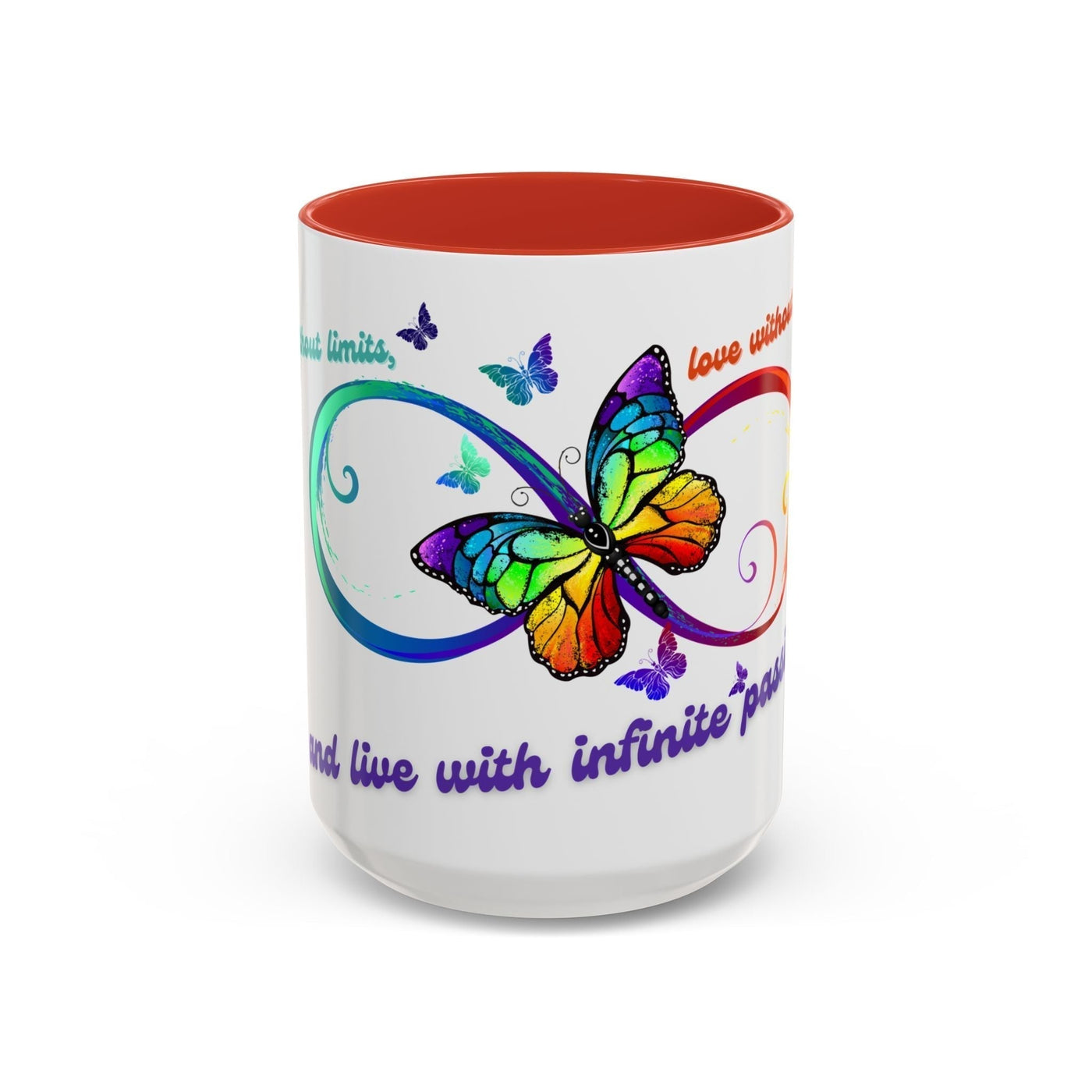 Show your drive with our "Live with Infinite Passion" tee and mug—idea