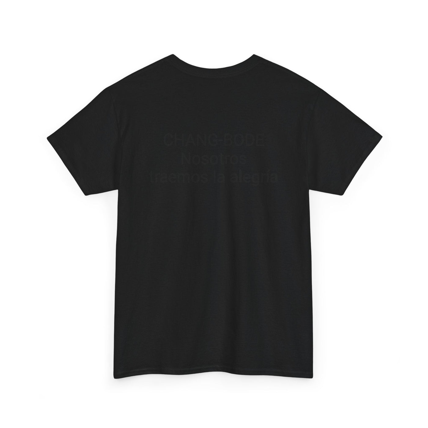 Colorful Unisex Heavy Cotton Tee with Joyful Message, Fun T-Shirt, Cas
