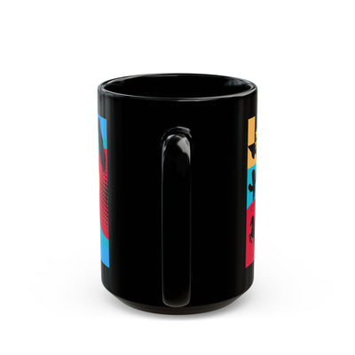 Fun Black Mug, Texas vs Miami Theme, Perfect Gift for Coffee Lovers, Birthday, Parties, Moving to Texas, Leaving Miami, Texas - NOTALIFY