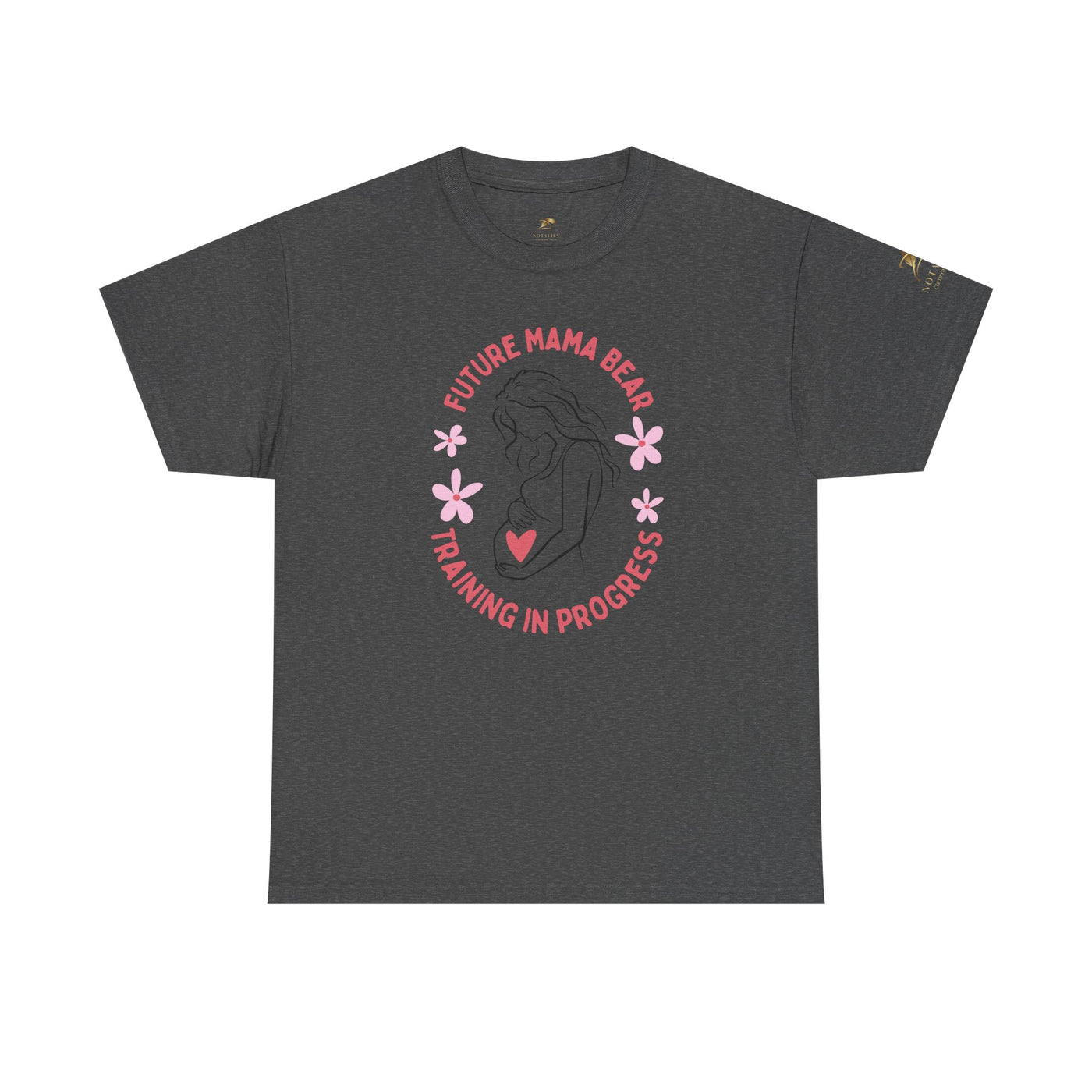 Maternity T-Shirt, Future Mama Bear, Training in Progress, Pregnancy A