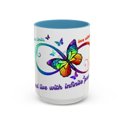 Show your drive with our "Live with Infinite Passion" tee and mug—idea