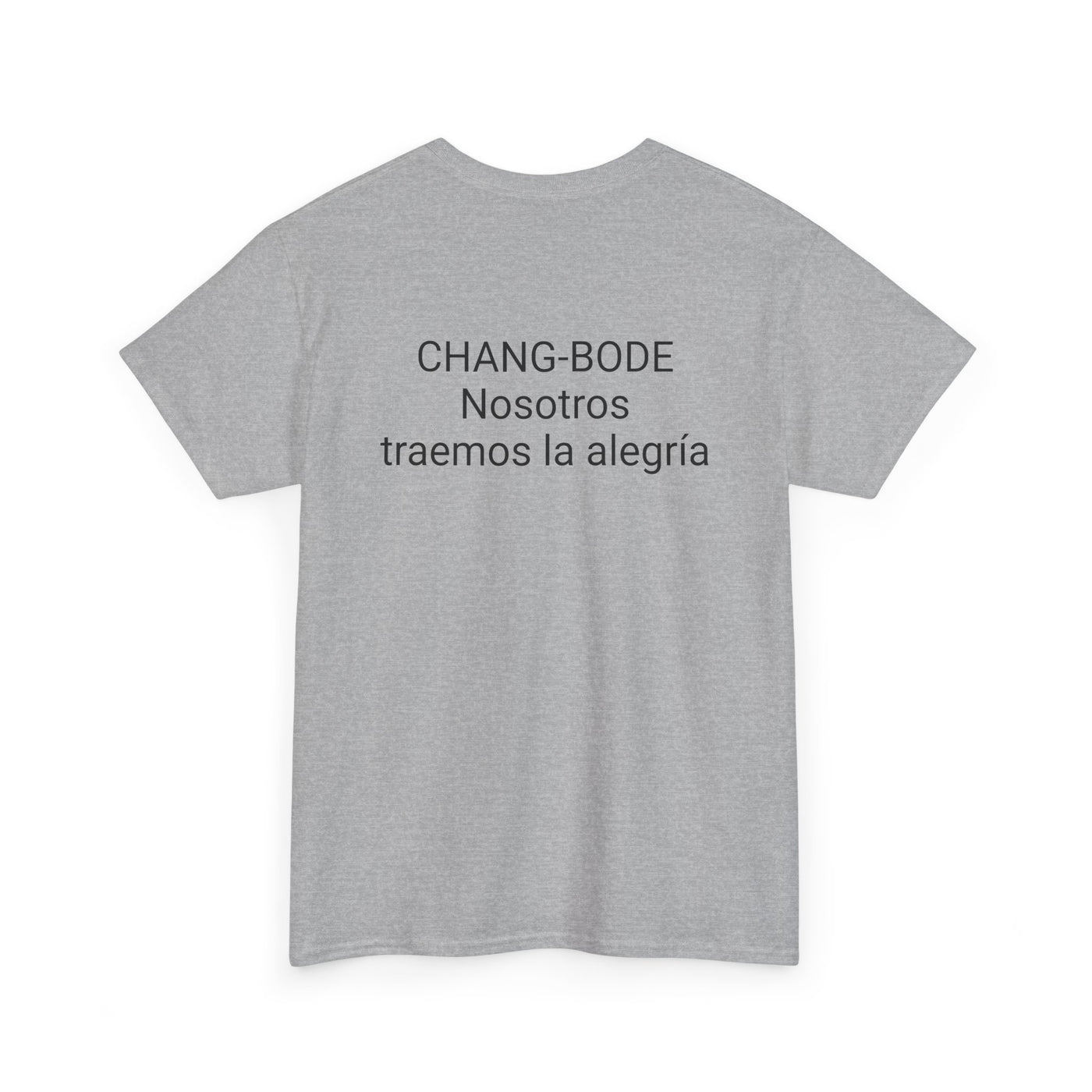 Colorful Unisex Heavy Cotton Tee with Joyful Message, Fun T-Shirt, Cas