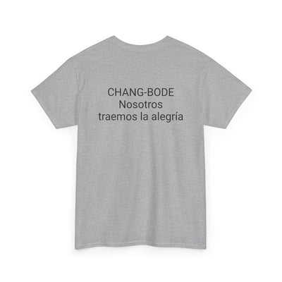 Colorful Unisex Heavy Cotton Tee with Joyful Message, Fun T-Shirt, Cas