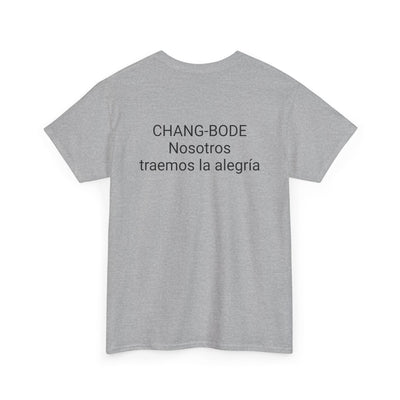 Colorful Unisex Heavy Cotton Tee with Joyful Message, Fun T-Shirt, Cas