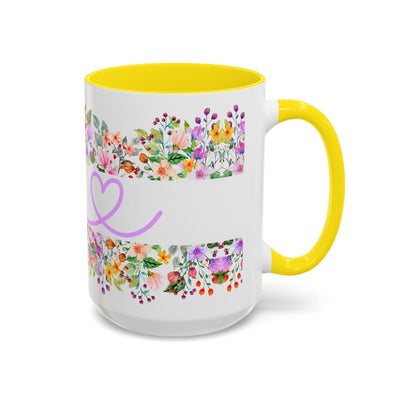 Mug, Floral Garden Beautiful Cute Mama Love Coffee Cup