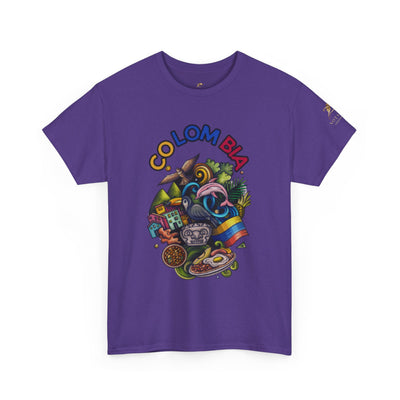 Colorful Unisex Heavy Cotton Tee with Joyful Message, Fun T-Shirt, Casual Wear, Gift for Friends, Summer Vibes, Festival Apparel - NOTALIFY