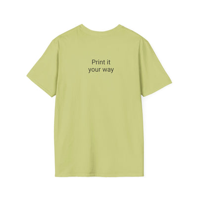 Pi Day Unisex Softstyle T-Shirt, Math Geek Gift, Irrationally Awesome 