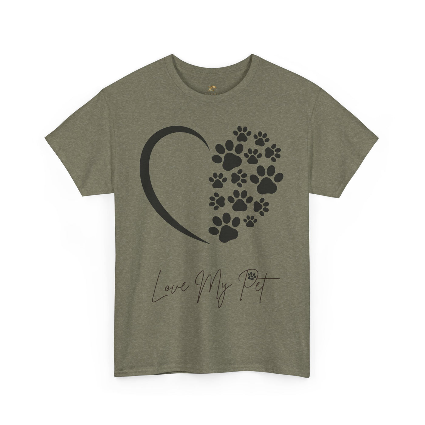 Pet Lover Unisex Heavy Cotton Tee, Love My Pet Shirt, Dog Cat Owner Gift, Animal Lover Apparel, Pet Tee - NOTALIFY