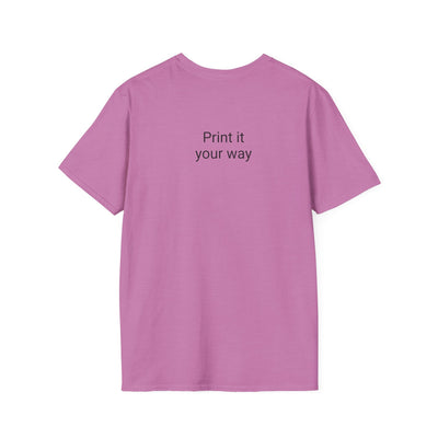 Pi Day Unisex Softstyle T-Shirt, Math Geek Gift, Irrationally Awesome 