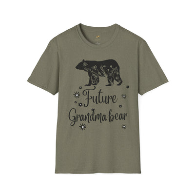 Future Grandma Bear Personalized T-Shirt, Pregnancy Announcement Gift, Custom Family Shirt, Baby Reveal Tee, Grandma Gift, abuela, grandma - NOTALIFY