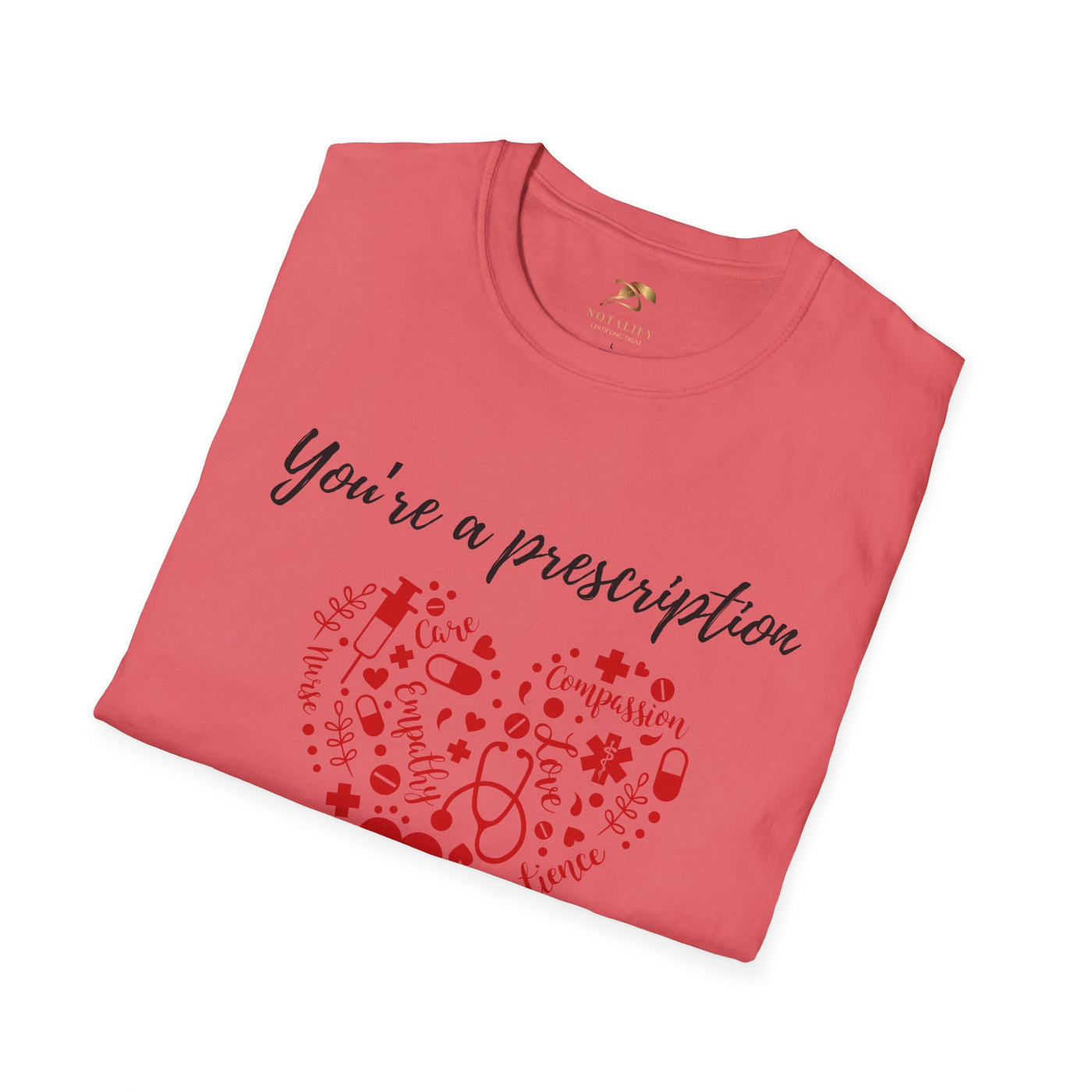 Love Prescription T-Shirt, Valentine's Day Gift, Couples Shirt, Enamorados Tee, San Valentin Apparel, Feb 14 Top - NOTALIFY