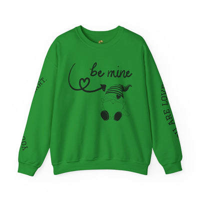 BE MINE Gnome Unisex Sweatshirt, Cozy Crewneck Jumper, Soft Pullover, Gender-Neutral Sweater, Casual Winter Shirt - NOTALIFY