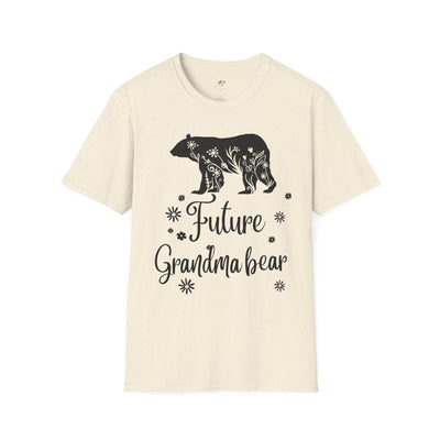 Future Grandma Bear Personalized T-Shirt, Pregnancy Announcement Gift, Custom Family Shirt, Baby Reveal Tee, Grandma Gift, abuela, grandma - NOTALIFY