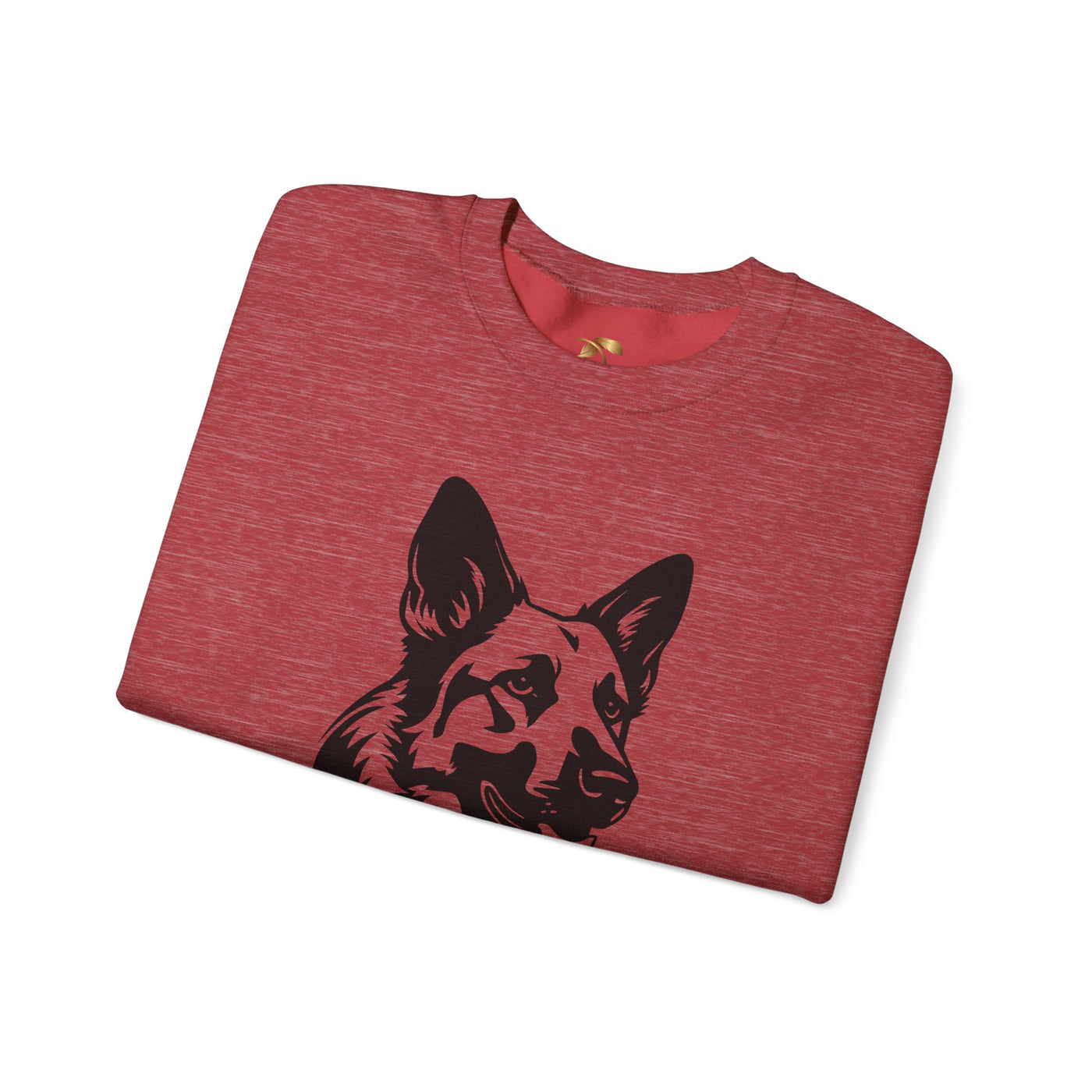 German Shepherd Lover Sweatshirt, Pet's Name Personalized, German Shepherd Dog Owner Apparel, Custom Dog Paw Print Jumper, Comfy Crewneck - NOTALIFY