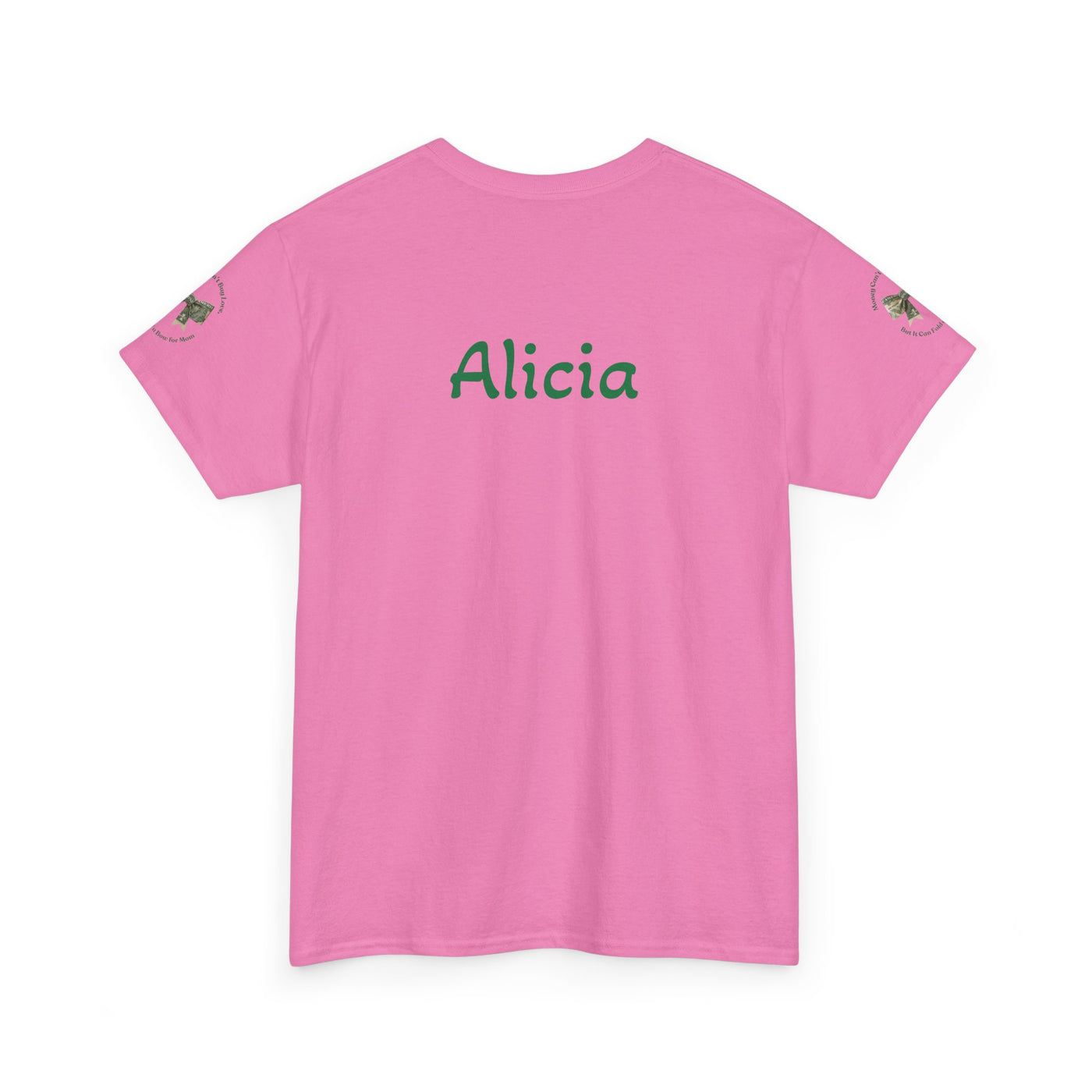 Mother's Day Money Bow Unisex Tee, Love for Mom, Gift for Her, Mother's Day Shirt, Funny Mom Tee, Mom makes Money, Mom but it all for me - NOTALIFY
