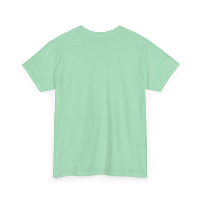 Retro vibe "Be Kind, Rewind Often" unisex t-shirt with positive nostalgic design in mint green.