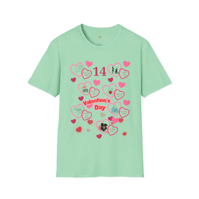 Valentines Week Love Unisex T-Shirt - Kiss Day Proposal Promise Hug Teddy Chocolate Tee Gift for Him - NOTALIFY