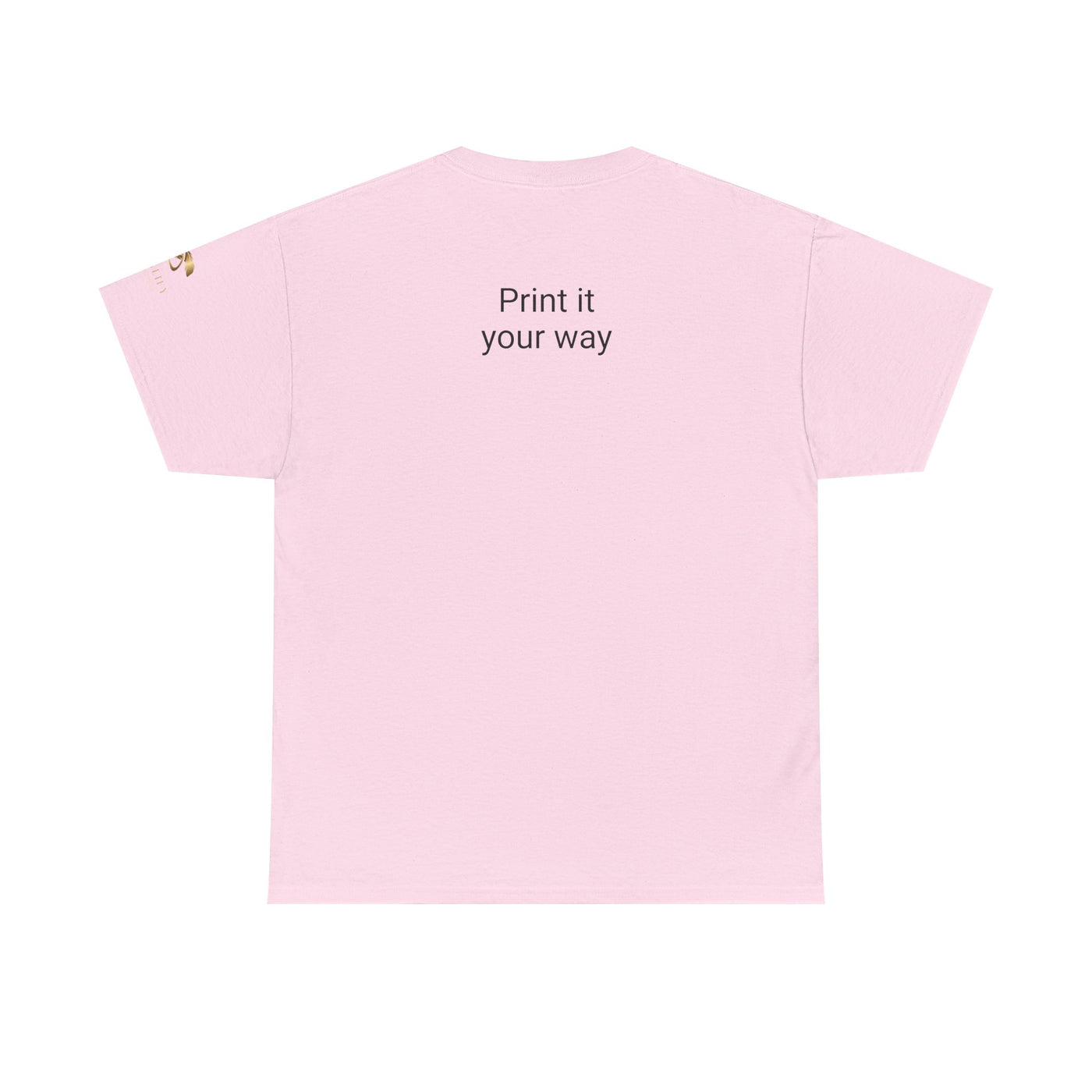 Colorful Unisex Heavy Cotton Tee with Joyful Message, Fun T-Shirt, Casual Wear, Gift for Friends, Summer Vibes, Festival Apparel - NOTALIFY