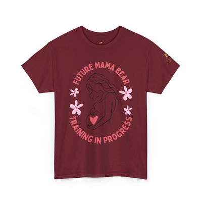 Maternity T-Shirt, Future Mama Bear, Training in Progress, Pregnancy Announcement Shirt, Baby Shower Gift, Gender Reveal Top, Mother's Day - NOTALIFY