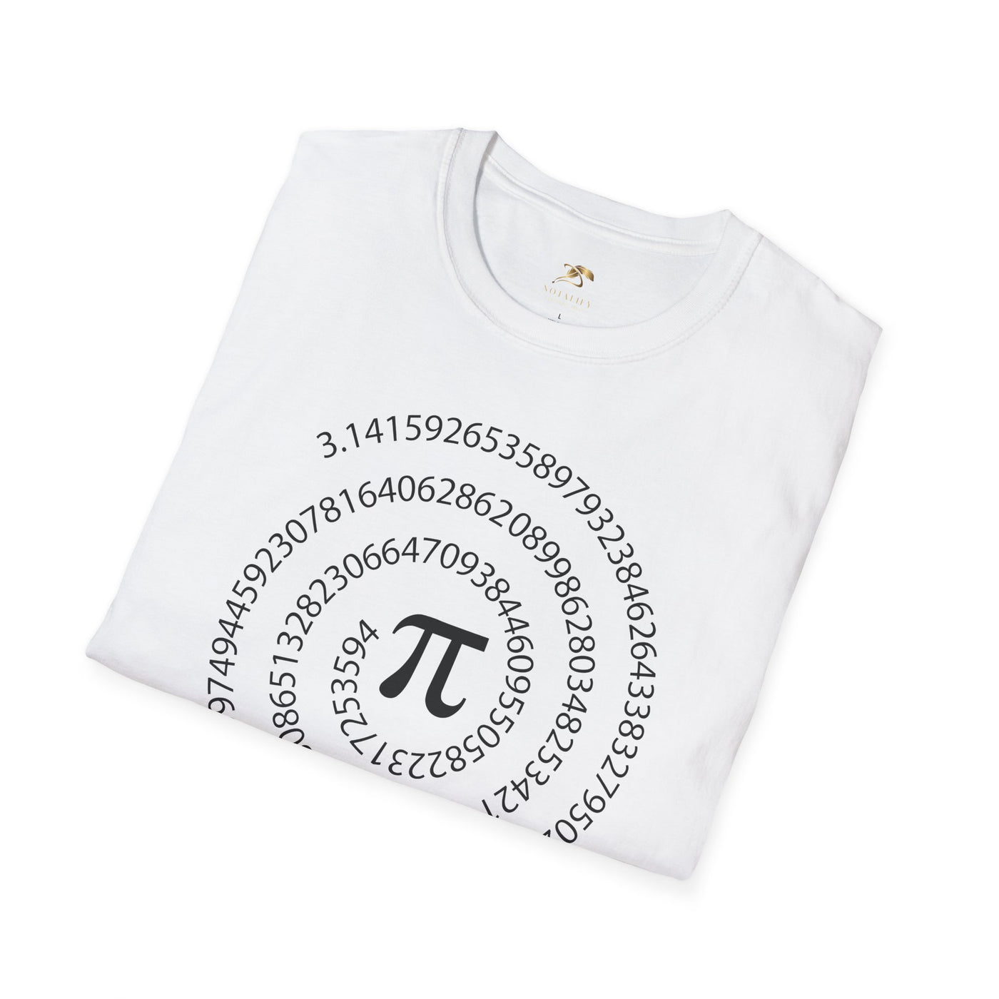 Pi Day Unisex Softstyle T-Shirt, Math Geek Gift, Irrationally Awesome Tee, March 14 Celebration Shirt, Mathematics Lover Top - NOTALIFY