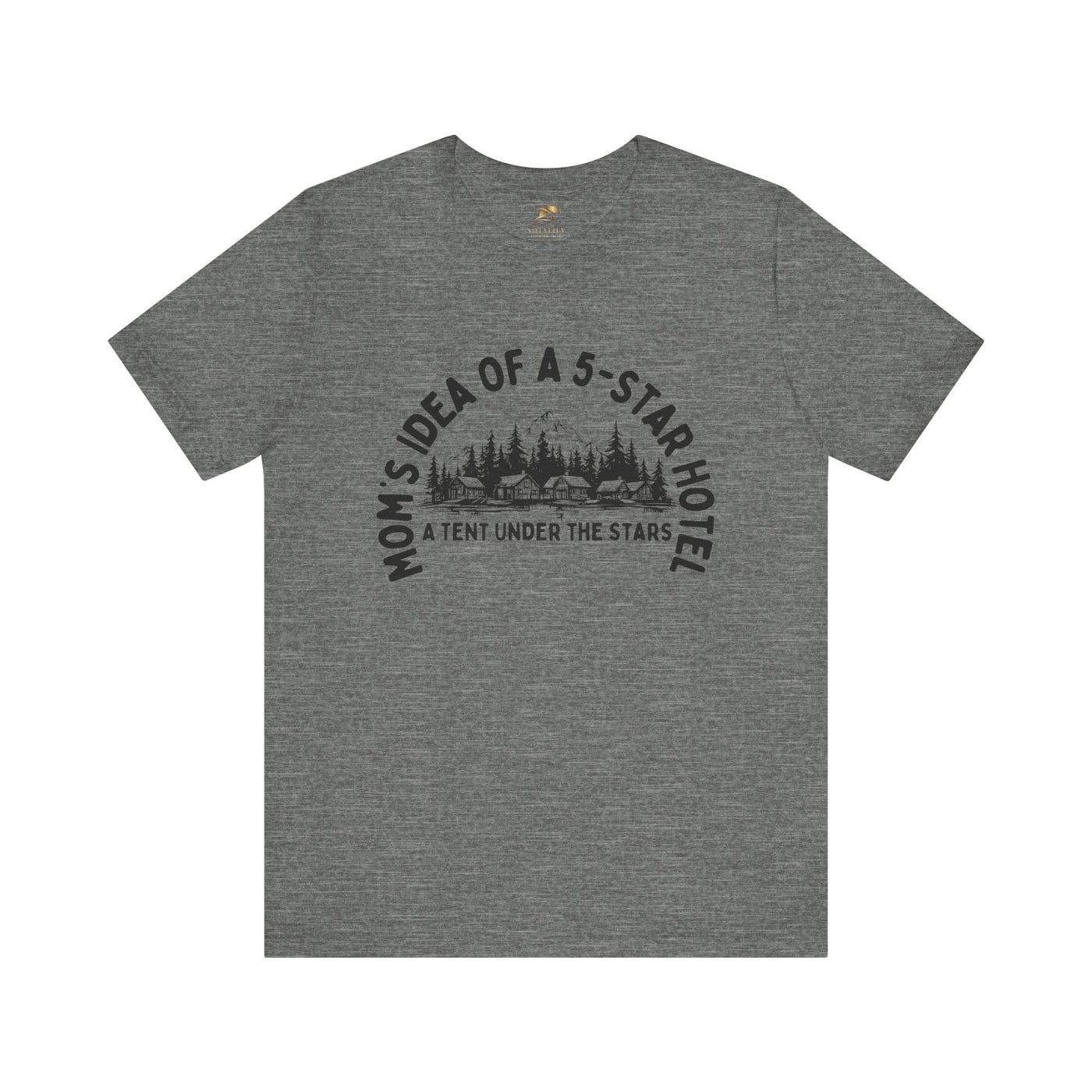 Nature Lover Unisex Tee, Mom's 5-Star Hotel Camping Shirt, Adventure Apparel, Family Camping Gear, Fun Outdoor Gift, Comfortable Shirts, MOM - NOTALIFY