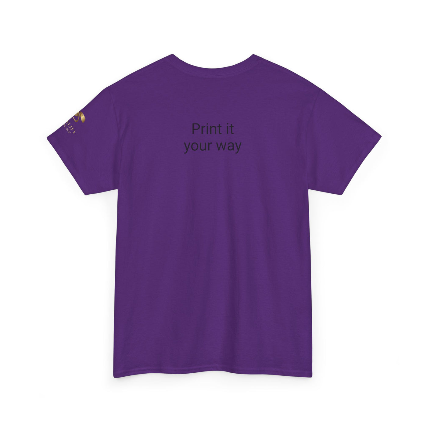 Colorful Unisex Heavy Cotton Tee with Joyful Message, Fun T-Shirt, Casual Wear, Gift for Friends, Summer Vibes, Festival Apparel - NOTALIFY