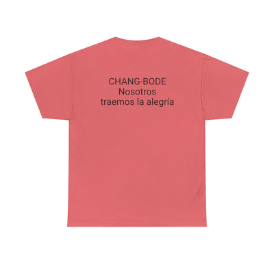 Colorful Unisex Heavy Cotton Tee with Joyful Message, Fun T-Shirt, Cas