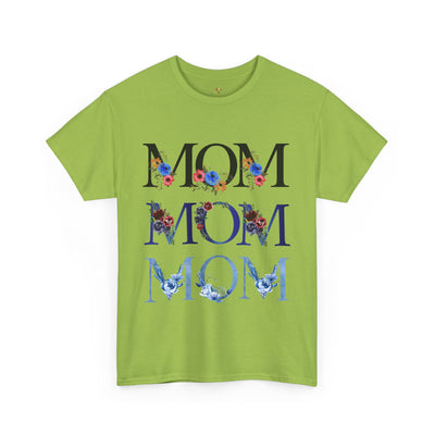 Cute Mom Tee, Personalized Mother Shirt, Family Gift, Mom Life Top, Mother's Day Present, Mommy Birthday Shirt - NOTALIFY