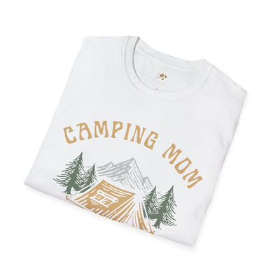 Camping Mom T-Shirt, Campfire Memories Tee, Outdoor Adventure Shirt, Nature Lover Gift, Family Camping Top, Mother's Day, Mom Memories - NOTALIFY