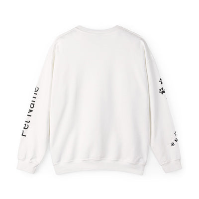 Shih Tzu Dog Lover Sweatshirt, Pet's Name Personalized Gift Idea, Frenchie Dog Owner Apparel, Custom Dog Paw Print Jumper, Comfy Crewneck