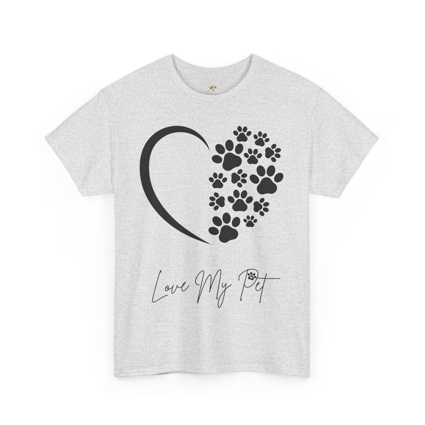Pet Lover Unisex Heavy Cotton Tee, Love My Pet Shirt, Dog Cat Owner Gift, Animal Lover Apparel, Pet Tee - NOTALIFY