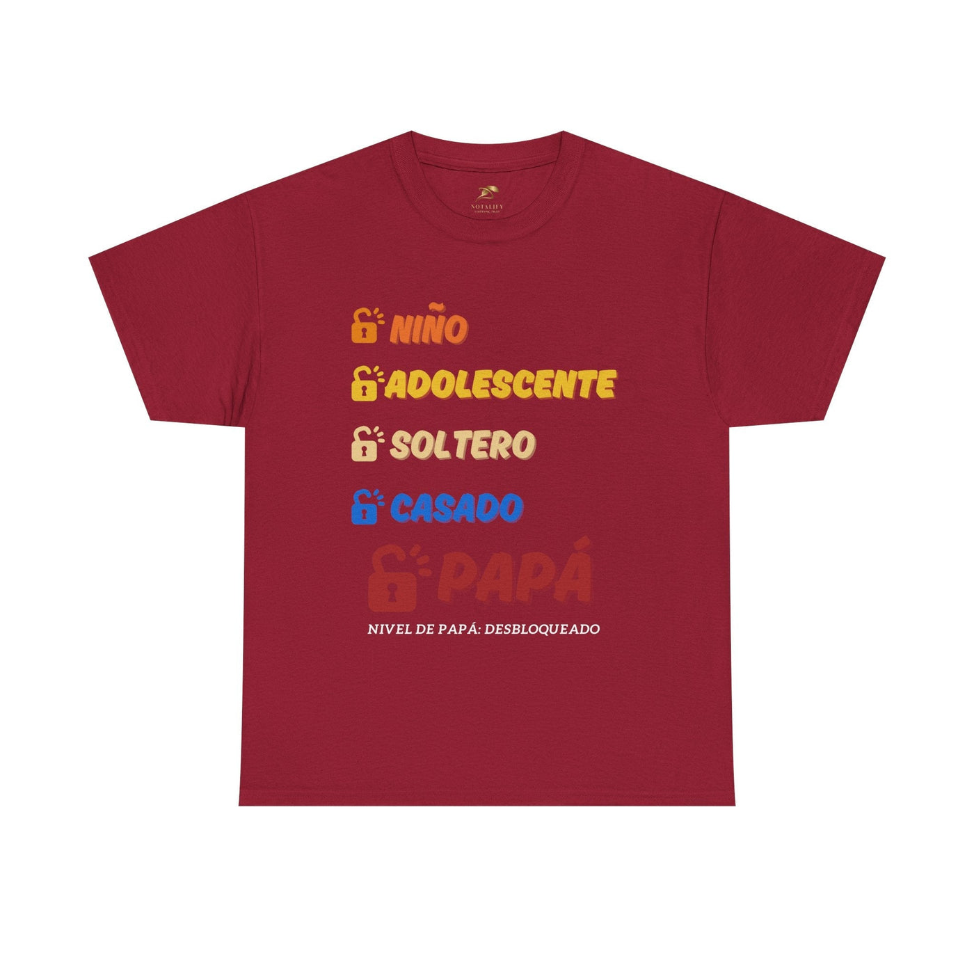 Spanish Dad Level Unlocked Tee for Men
