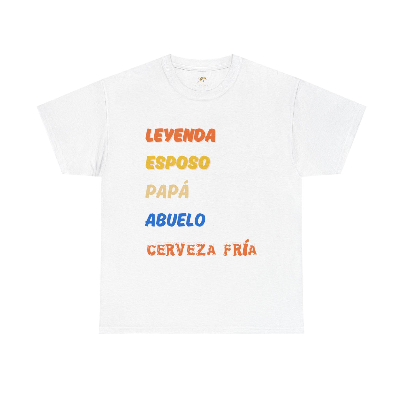Funny Grandpa Beer Shirt | Leyenda Desde Esposo Papá Abuelo Tee | Spanish Dad Gift | Fathers Day Latino Humor T-Shirt for Men | Gift for Dad