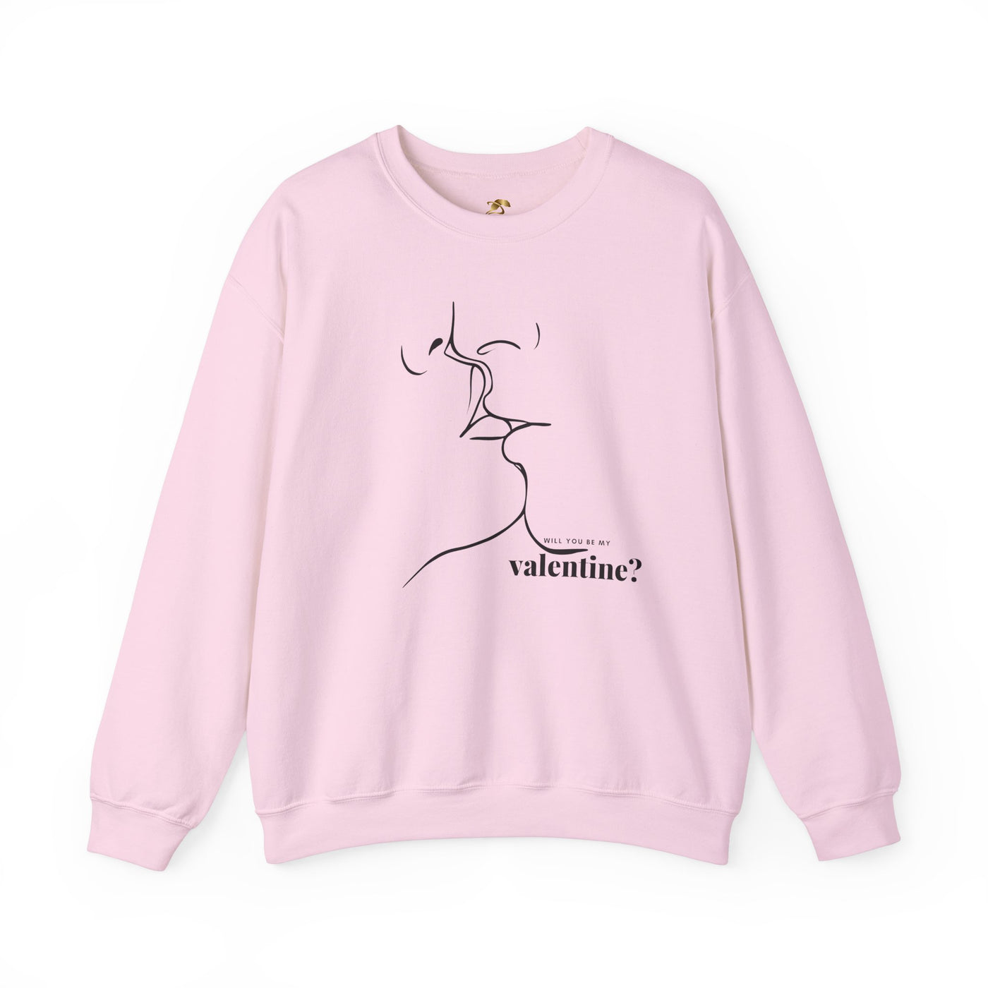Valentines Couples KISSING Unisex Sweatshirt, Heart Fixed Enamorados, Sexy Romantic Gift, Will you be my VALENTINES, Valentines Day - NOTALIFY