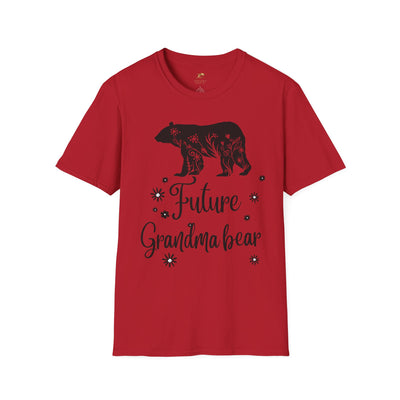 Future Grandma Bear Personalized T-Shirt, Pregnancy Announcement Gift, Custom Family Shirt, Baby Reveal Tee, Grandma Gift, abuela, grandma - NOTALIFY