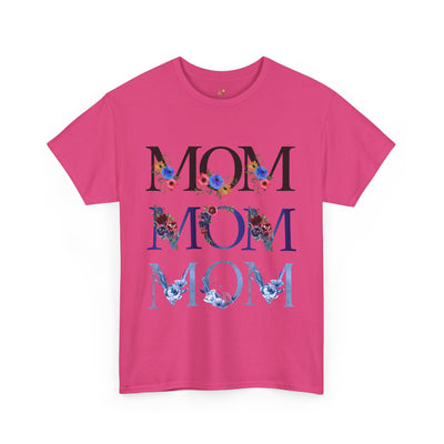 Cute Mom Tee, Personalized Mother Shirt, Family Gift, Mom Life Top, Mother's Day Present, Mommy Birthday Shirt - NOTALIFY