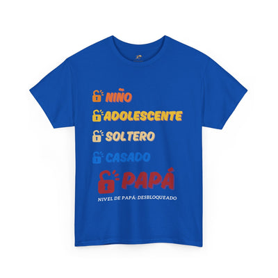 Spanish Dad Level Unlocked Tee for Men