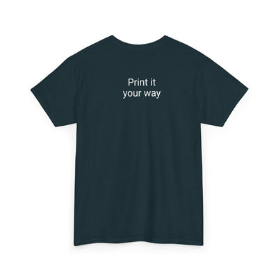 Expresso Yourself coffee T-shirt with espresso graphic, fuel gauge design, and witty wordplay for coffee lovers.