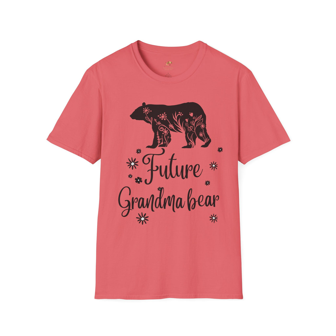 Future Grandma Bear Personalized T-Shirt, Pregnancy Announcement Gift, Custom Family Shirt, Baby Reveal Tee, Grandma Gift, abuela, grandma - NOTALIFY