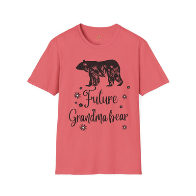Future Grandma Bear Personalized T-Shirt, Pregnancy Announcement Gift, Custom Family Shirt, Baby Reveal Tee, Grandma Gift, abuela, grandma - NOTALIFY