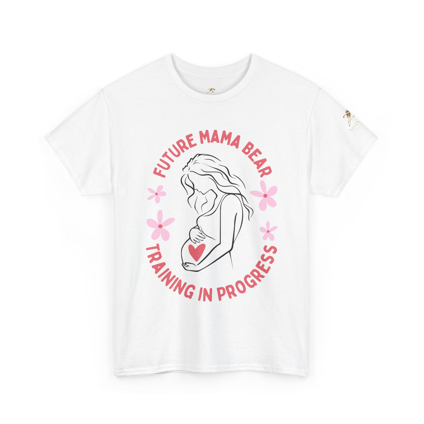 Maternity T-Shirt, Future Mama Bear, Training in Progress, Pregnancy Announcement Shirt, Baby Shower Gift, Gender Reveal Top, Mother's Day - NOTALIFY