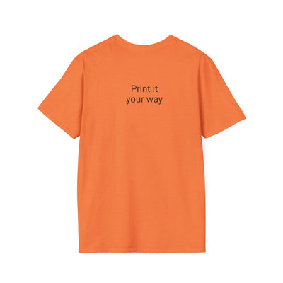 Pi Day Unisex Softstyle T-Shirt, Math Geek Gift, Irrationally Awesome 