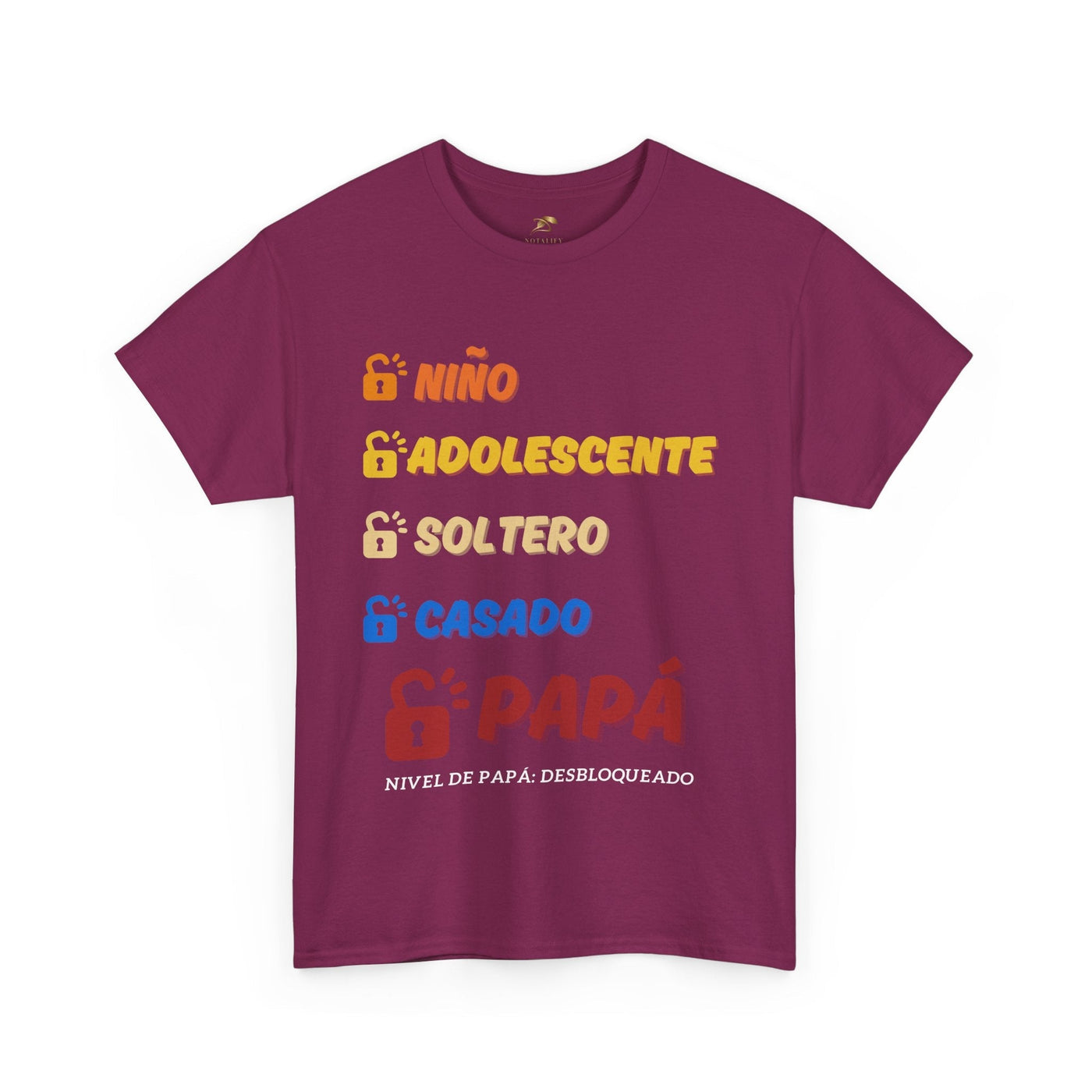 Spanish Dad Level Unlocked Tee for Men